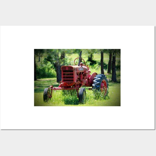 McCormick Farmall Tractor Wall Art by Cynthia48